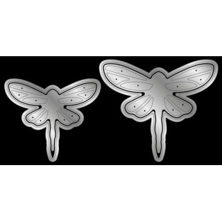 (CC-MD-ELE-SPDR)Crafter's Companion Fantasy Film Metal Dies Elements Splendid Dragonflies