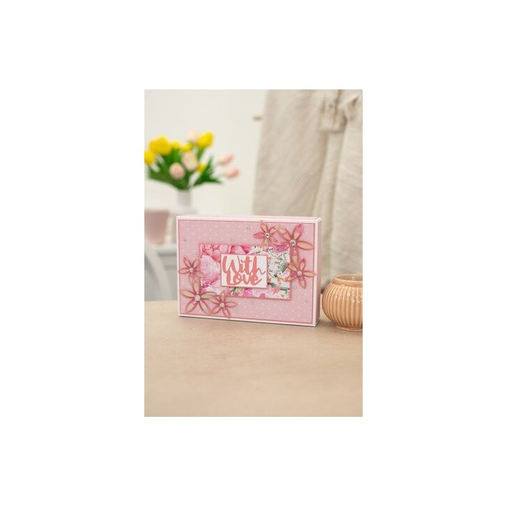 (CC-MD-ELE-COFL)Crafter's Companion Fantasy Film Metal Dies Elements Contemporary Florals