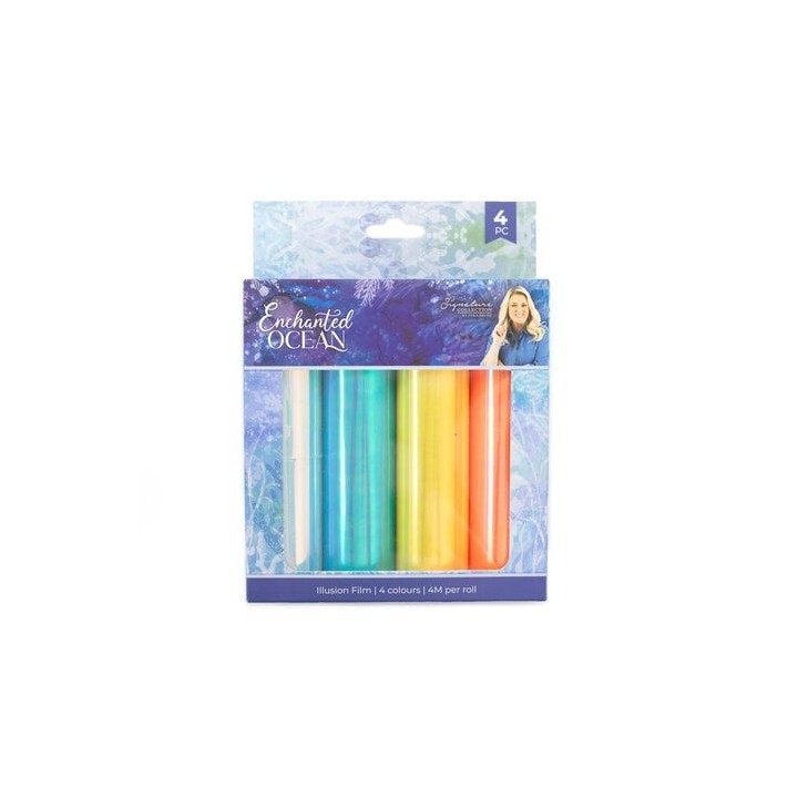 (S-EO-ILFI)Crafter's Companion Enchanted Ocean Illusion Film (4pcs)