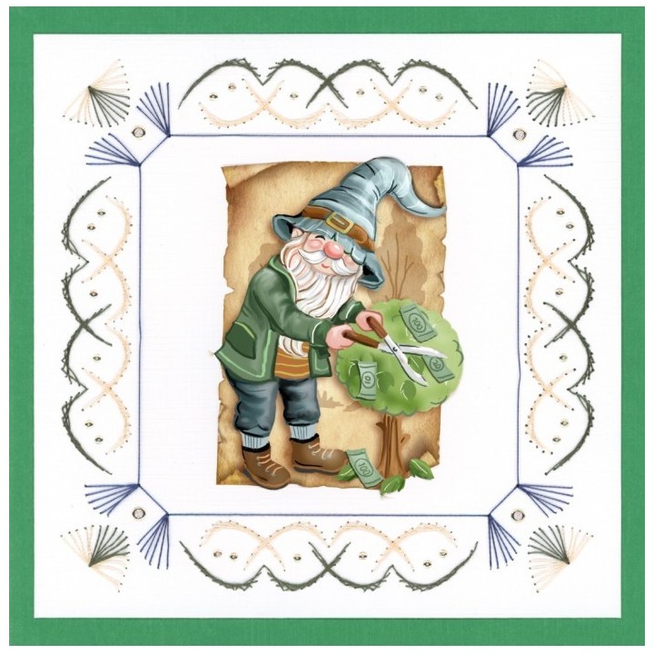 (CB10060)Creative Embroidery 60 - Yvonne Creations - Great Gnomes
