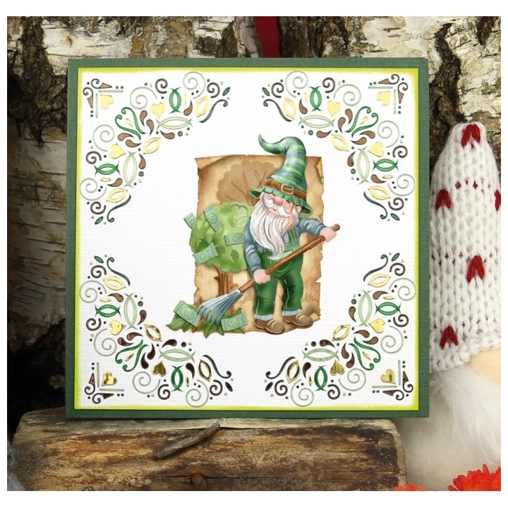(SB10923)3D Push Out - Yvonne Creations - Great Gnomes - Garden Gnomes