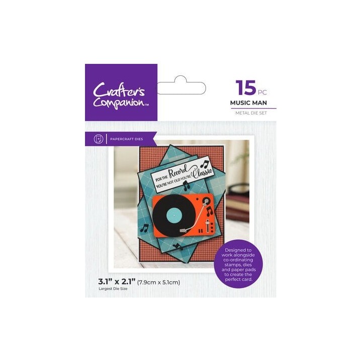 (CC-MM-MD-MUMA)Crafter's Companion Modern Man Metal Dies Music Man