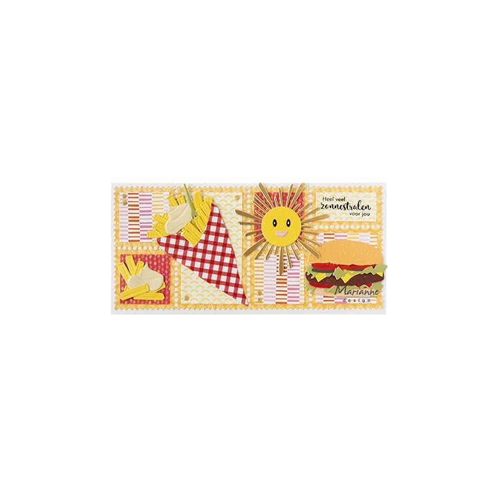 (CR1658)Craftables Layout - stamps slimline