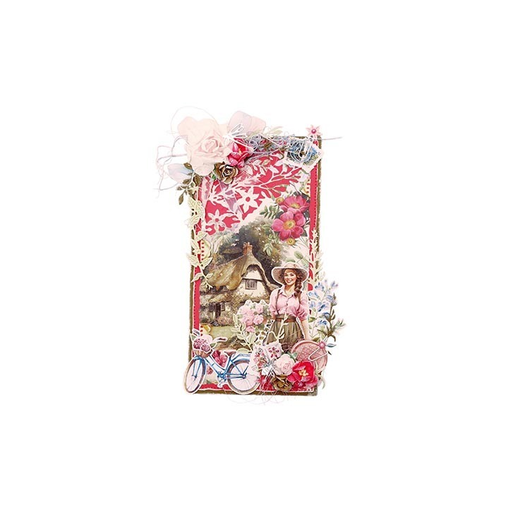 (JMA-WAF-CD828)Studio Light Cutting Die Wildflower slimline Wild & Free nr.828