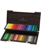 (013)Pencil FC Polychromos wood case 120 colours