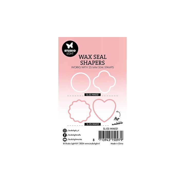 (SL-ES-WAX21)Studio Light Shapers Round & 4-sided Essentials Tools nr.21