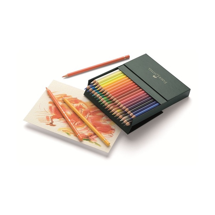 (038)Potlood FC Polychromos studio box 36 kleuren