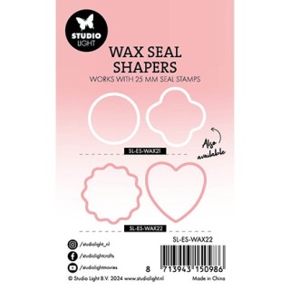 (SL-ES-WAX22)Studio Light Shapers Scallop & heart Essentials Tools nr.22