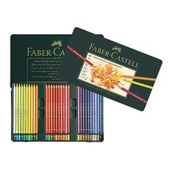 (060)Pencil FC Polychromos metal case 60 colours