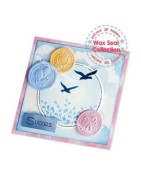 (35.9075)Border embossing Wax Seal collection Party & Été