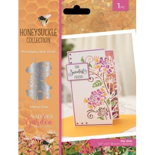 (NG-HS-MD-HOVI)Crafter's Companion Honeysuckle Metal Dies Honeysuckle Vine