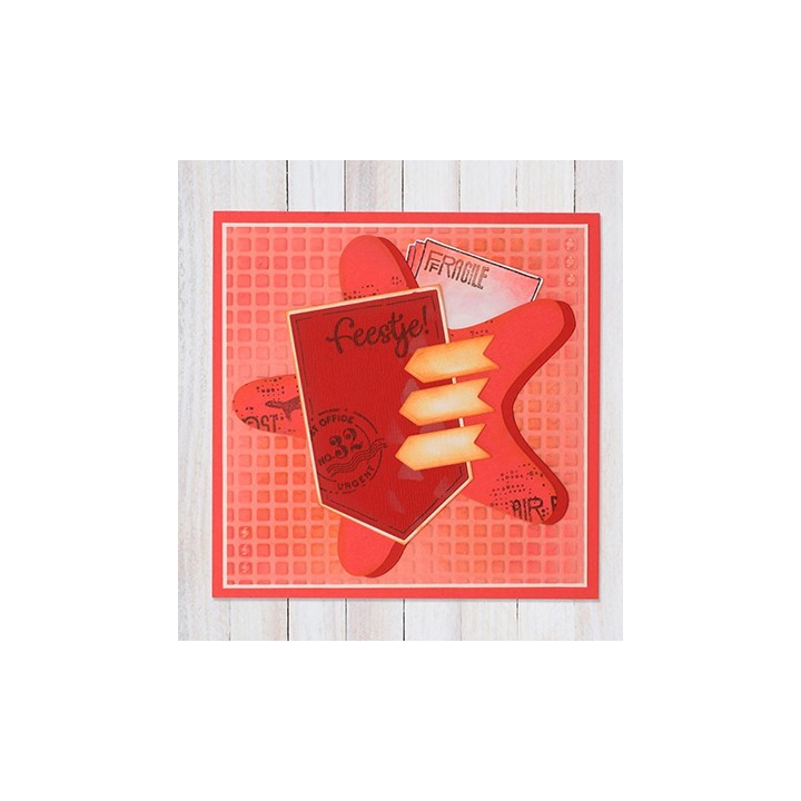 (EF3D087)Nellie's Choice Embossing  Blocks