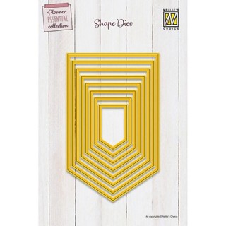 (SD316)Nellie's Shape Dies Banners
