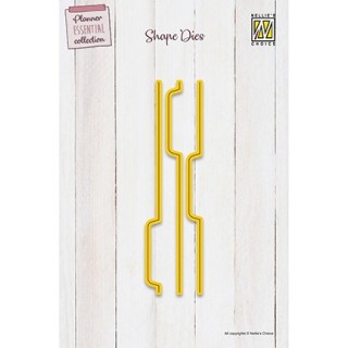 (SD318)Nellie's Shape Dies Planner Tabs