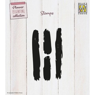 (NSCS013)Nellie`s Choice Clearstamp - Stripes