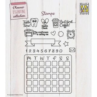 (NSCS016)Nellie`s Choice Clearstamp - Plan It