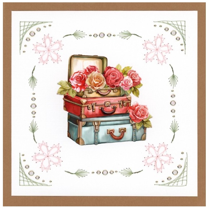 (CB10061)Creative Embroidery 61 - Rose Decorations