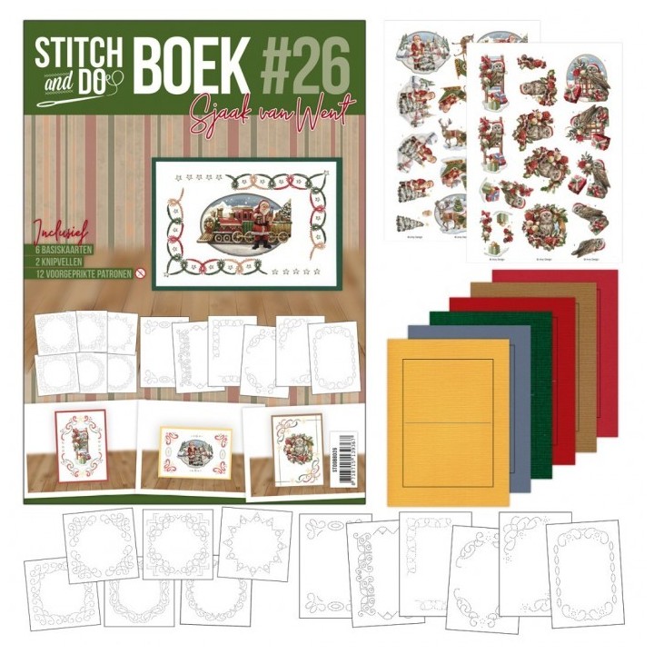 (STDOBB026)Stitch And Do Boek A6 26