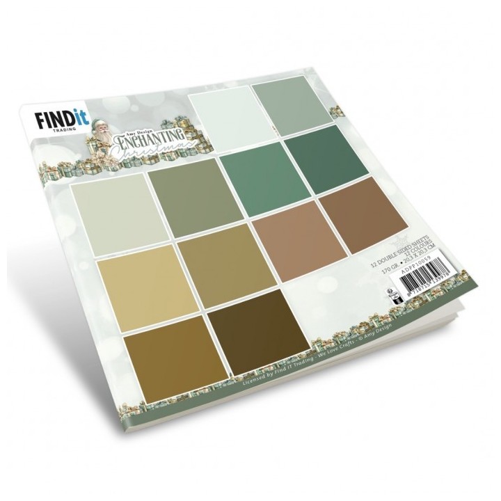 (ADPP10059)Paperpack - Amy Design - Enchanting Christmas - Solid Colours