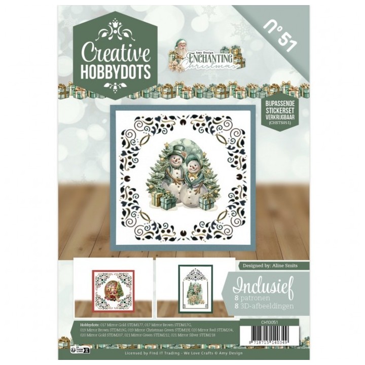 (CH10051)Creative Hobbydots 51 - Enchanting Christmas
