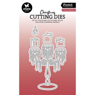 (SL-ES-CD849)Studio Light SL Cutting Die Classic candlestick Essentials nr.849