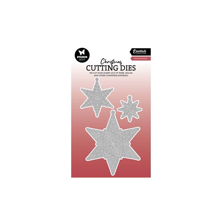 (SL-ES-CD850)Studio Light SL Cutting Die Star ornaments Essentials nr.850