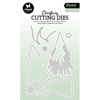 (SL-ES-CD844)Studio Light SL Cutting Die Christmas trees Essentials nr.844