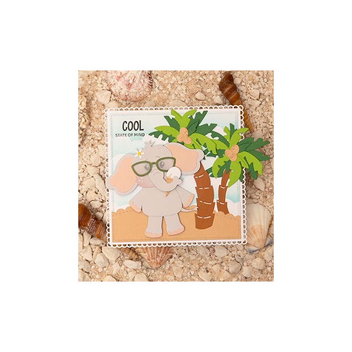 (CCL-FR-CD834)Studio Light Cutting Die Accessoires summer Friendz nr.834