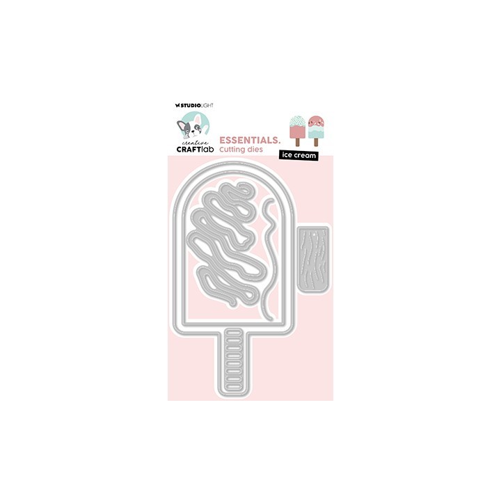 (CCL-ES-CD836)Studio Light Cutting Die Icecream Essentials nr.836