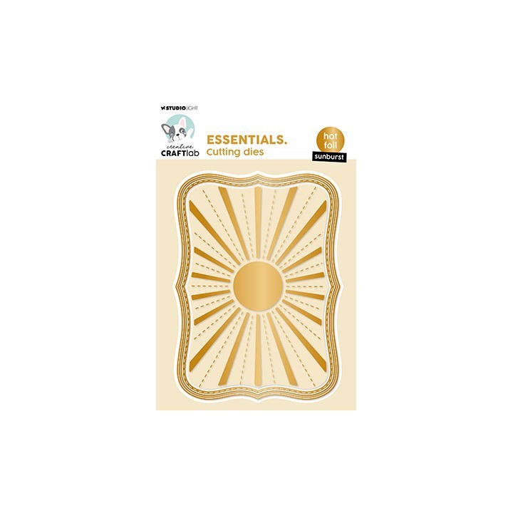 (CCL-ES-HFCD03)Studio Light Hot Foil Cutting Die Sunburst Essentials nr.3