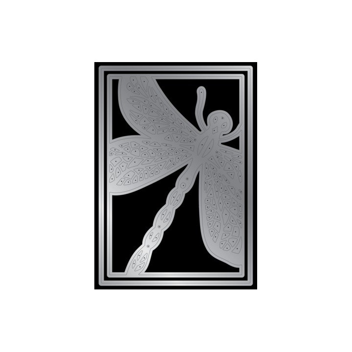 (CC-MD-CAD-DADR)Crafter's Companion Taking Flight Create-a-Card Dies Dainty Dragonfly
