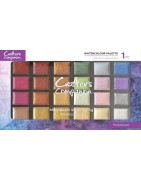 (CC-SHWAPAL-MB)Crafter's Companion Shimmer Watercolour Palette Moonbeam