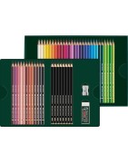 (210054)Polychromos Colour Pensils & Pitt Graphite Matt Drawing Set (50pcs)