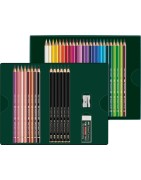 (210053)Polychromos Colour Pensils & Pitt Graphite Matt Drawing Set (40pcs)