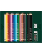 (210052)Polychromos Colour Pensils & Pitt Graphite Matt Drawing Set (23pcs)