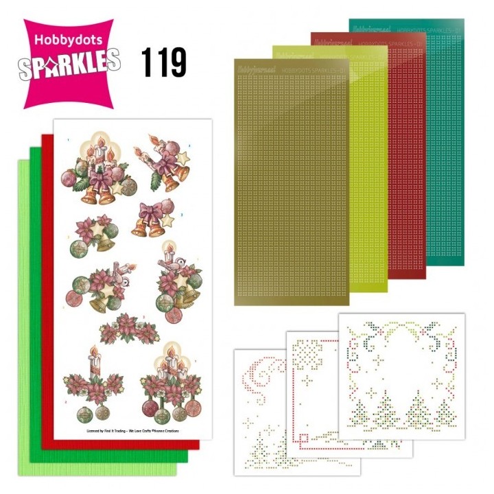 (SPDO119)Sparkles 119 - Yvonne Creations - Christmas Birds