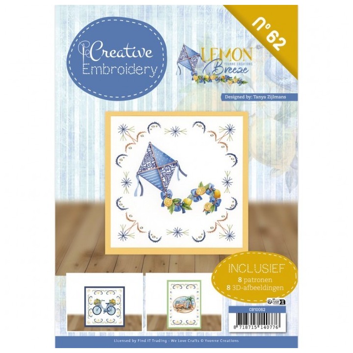 (CB10062)Creative Embroidery 62 - Yvonne Creations - Lemon Breeze