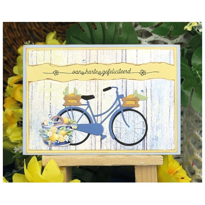 (YCD10358)Dies - Yvonne Creations - Lemon Breeze - Lemon Bike