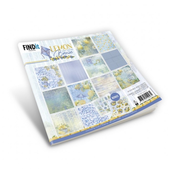 (YCPP10077)Paperpack - Yvonne Creations - Lemon Breeze - Design