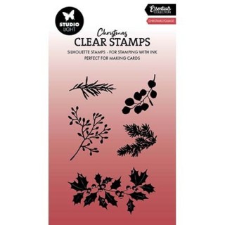 (SL-ES-STAMP712)Studio light SL Christmas foliage Essentials nr.712
