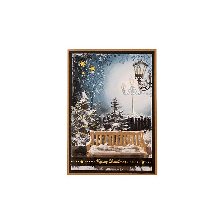 (SL-ES-STAMP712)Studio light SL Christmas foliage Essentials nr.712