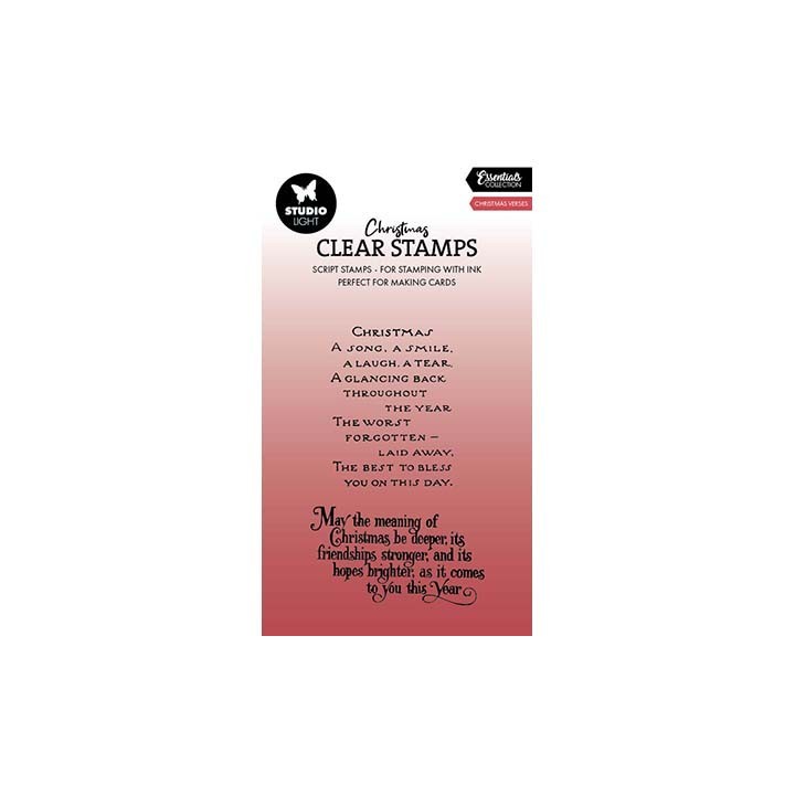 (SL-ES-STAMP713)Studio light SL Christmas verses Essentials nr.713