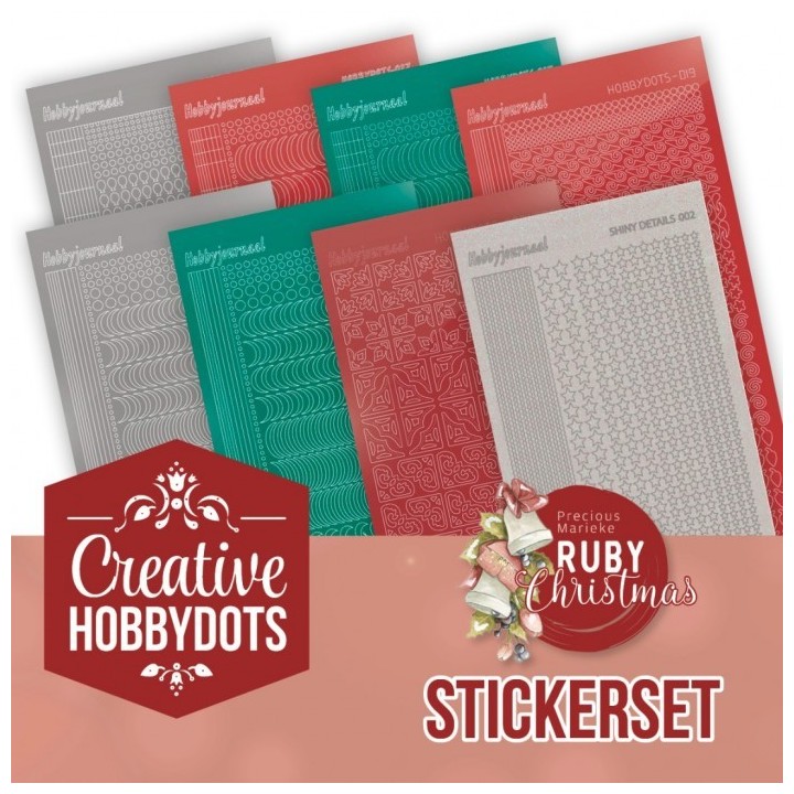 (CHSTS052)Stickerset Creative Hobbydots 52