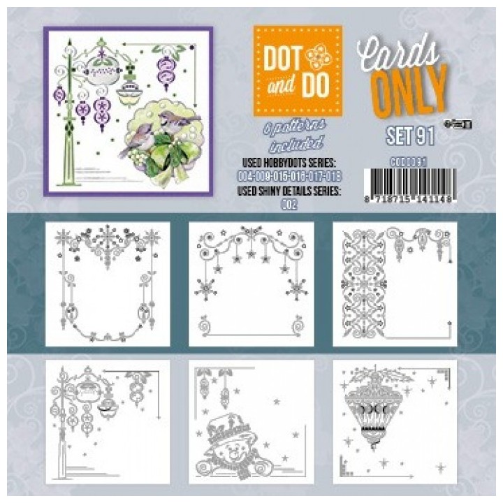 (CODO091)Dot and Do - Cards Only 4K - Set 91