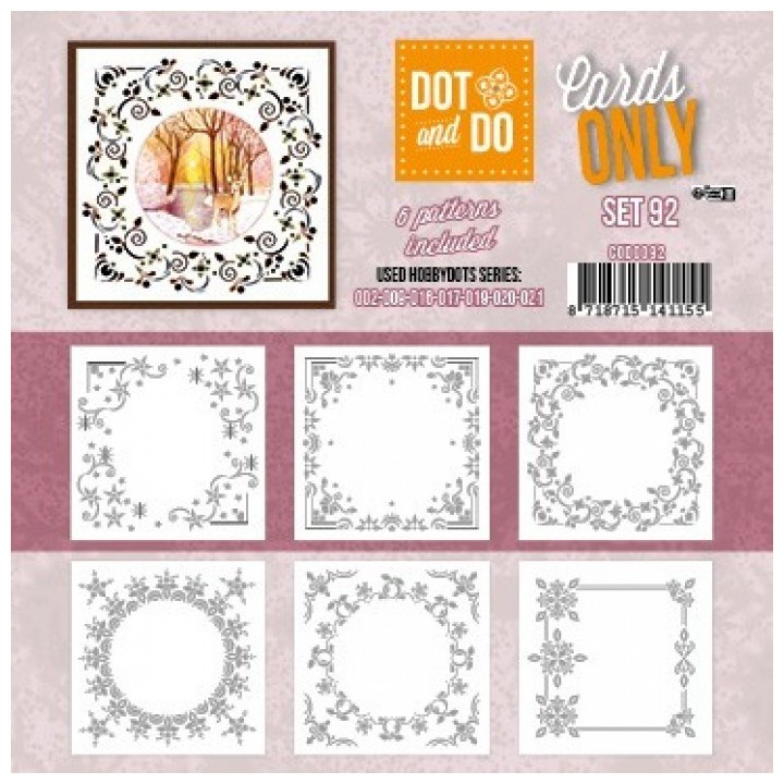 (CODO092)Dot and Do - Cards Only 4K - Set 92