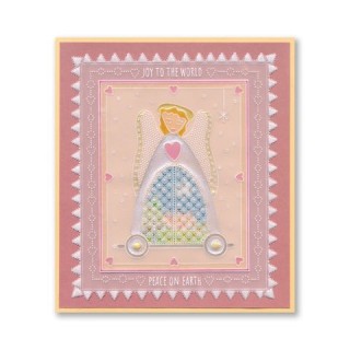 (GRO-CH-42247-02)Groovi® plate A6 Barbara's SHAC Angel Wooden Toy