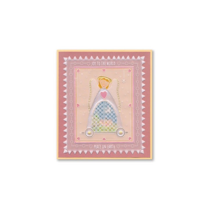 (GRO-CH-42247-02)Groovi® plate A6 Barbara's SHAC Angel Wooden Toy