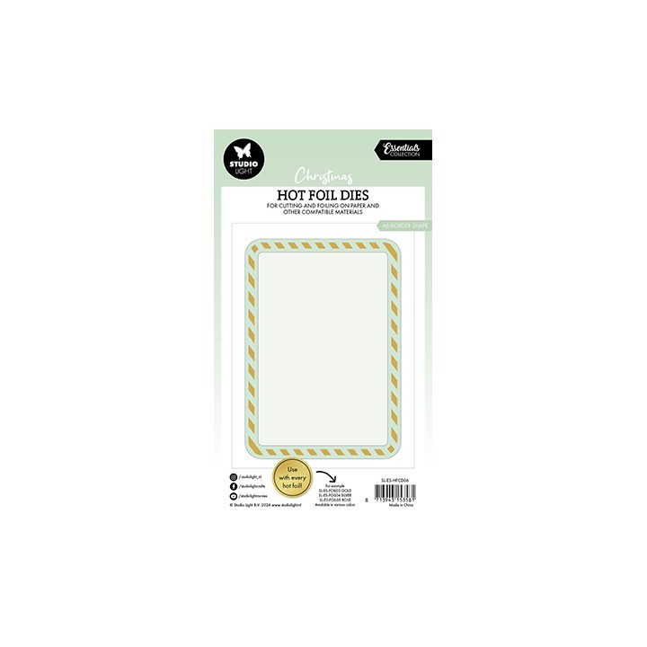 (SL-ES-HFCD06)Studio Light Hot Foil Cutting Die Border shape Essentials nr.06