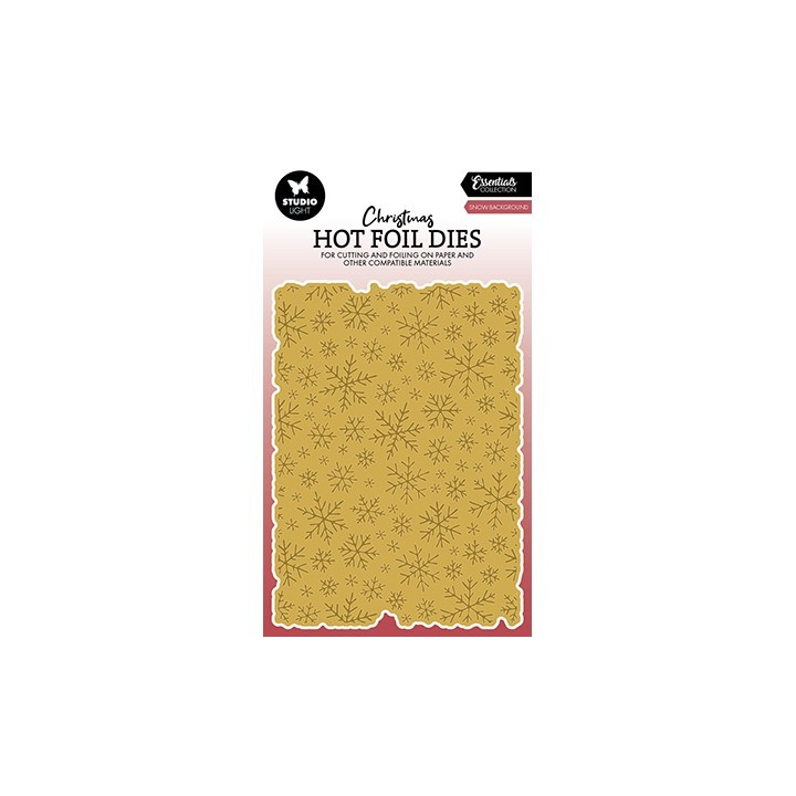 (SL-ES-HFCD11)Studio Light Hot Foil Cutting Die Snow background Essentials nr.11