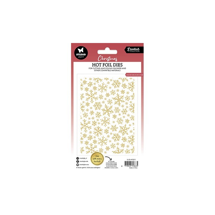 (SL-ES-HFCD11)Studio Light Hot Foil Cutting Die Snow background Essentials nr.11